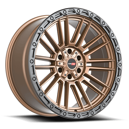 VORTEK VRT-604 20X9.5 0 5X139.7/5X150 MATTE BRONZE WITH BLACK BEAD RING