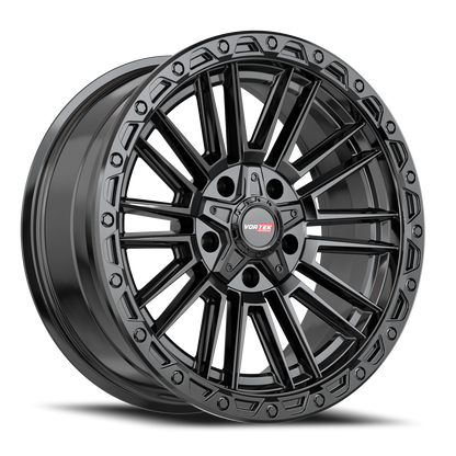VORTEK VRT-604 20X9.5 0 5X127/5X139.7 SATIN BLACK