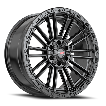 VORTEK VRT-604 20X9.5 12 6X135/6X139.7 SATIN BLACK