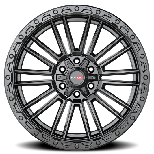VORTEK VRT-604 17X9 -12 6X135/6X139.7 SATIN BLACK