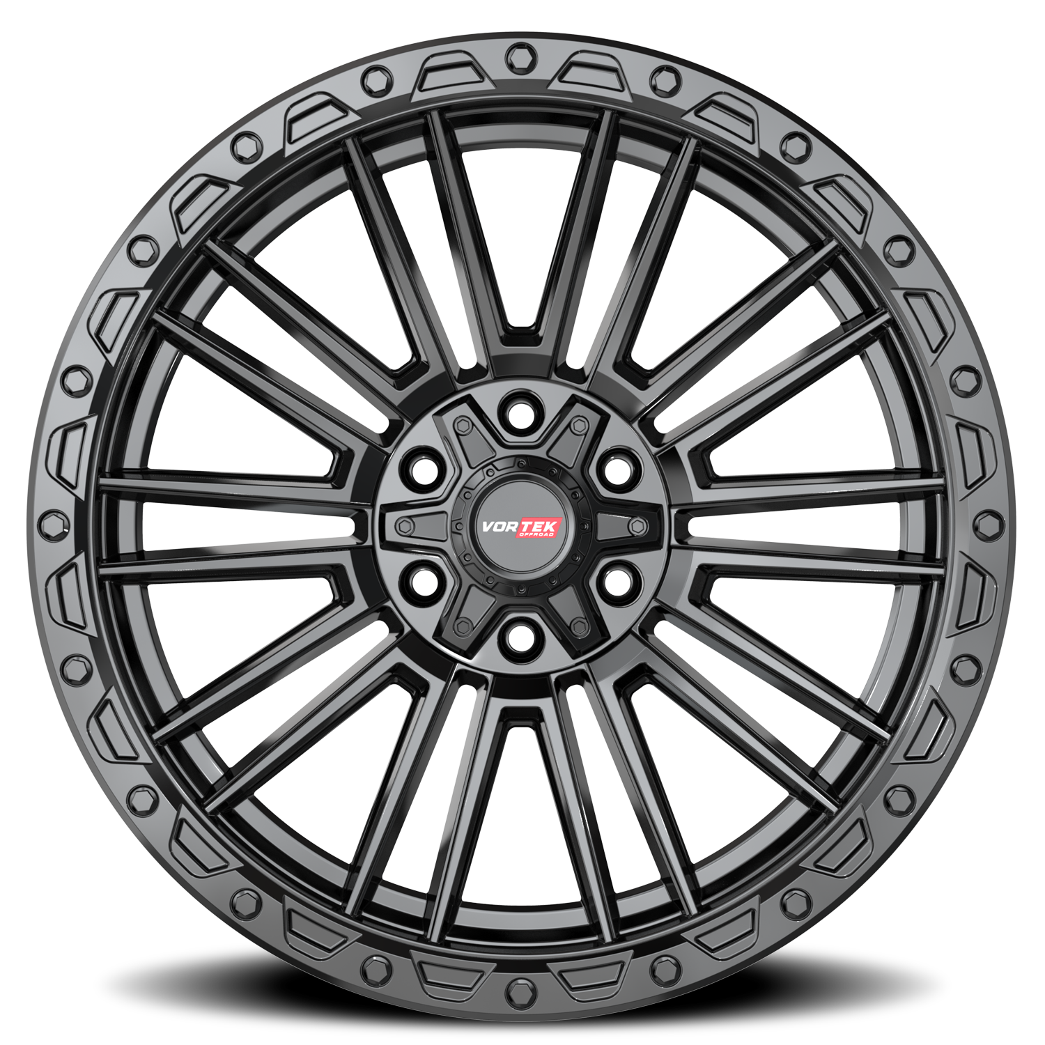 VORTEK VRT-604 20X9.5 -18 6X135/6X139.7 SATIN BLACK