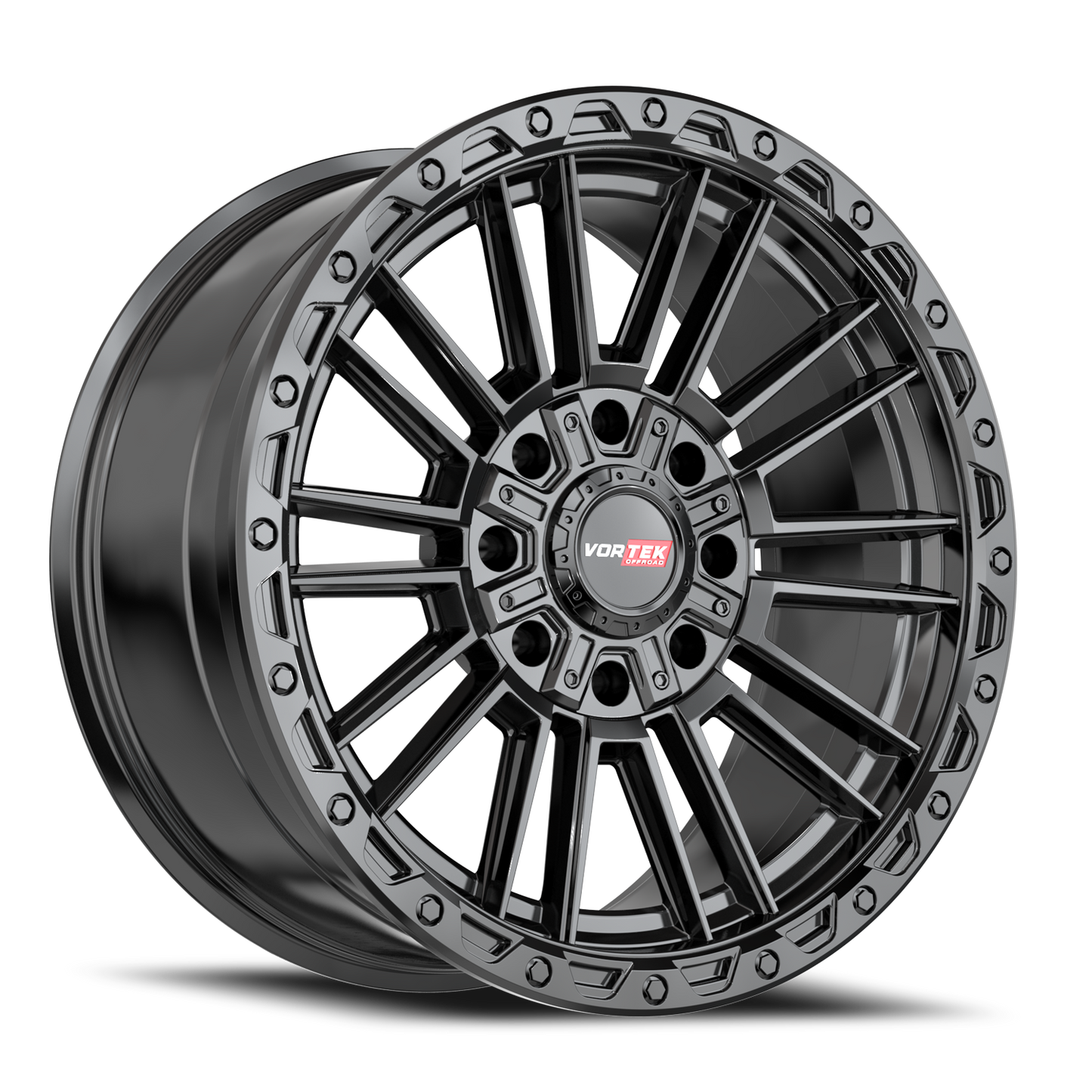 VORTEK VRT-604 17X9 -12 8X165.1/8X170 SATIN BLACK