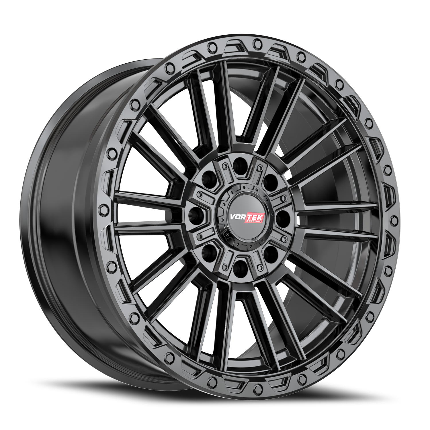 VORTEK VRT-604 17X9 -12 8X165.1/8X170 SATIN BLACK