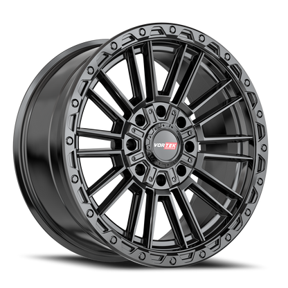 VORTEK VRT-604 20X9.5 -18 8X165.1/8X170 SATIN BLACK