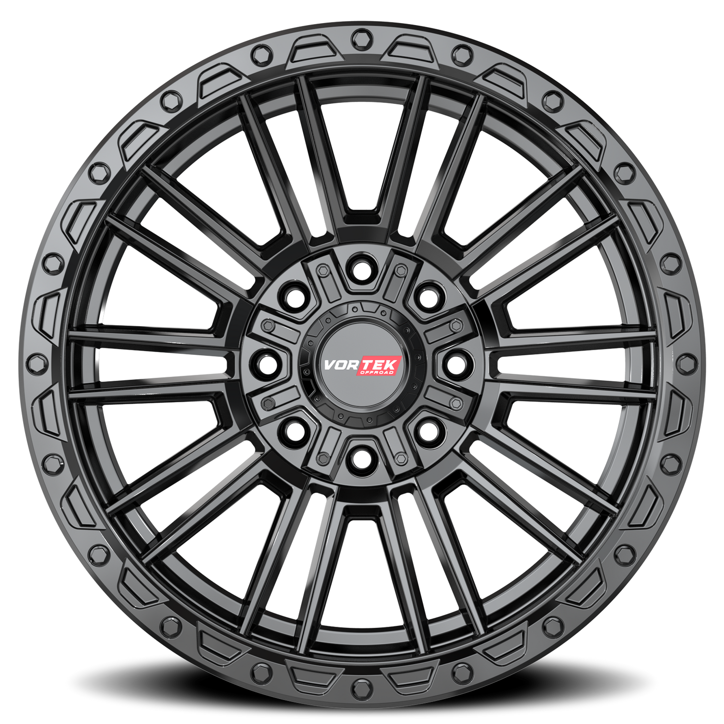 VORTEK VRT-604 17X9 -12 8X165.1/8X170 SATIN BLACK