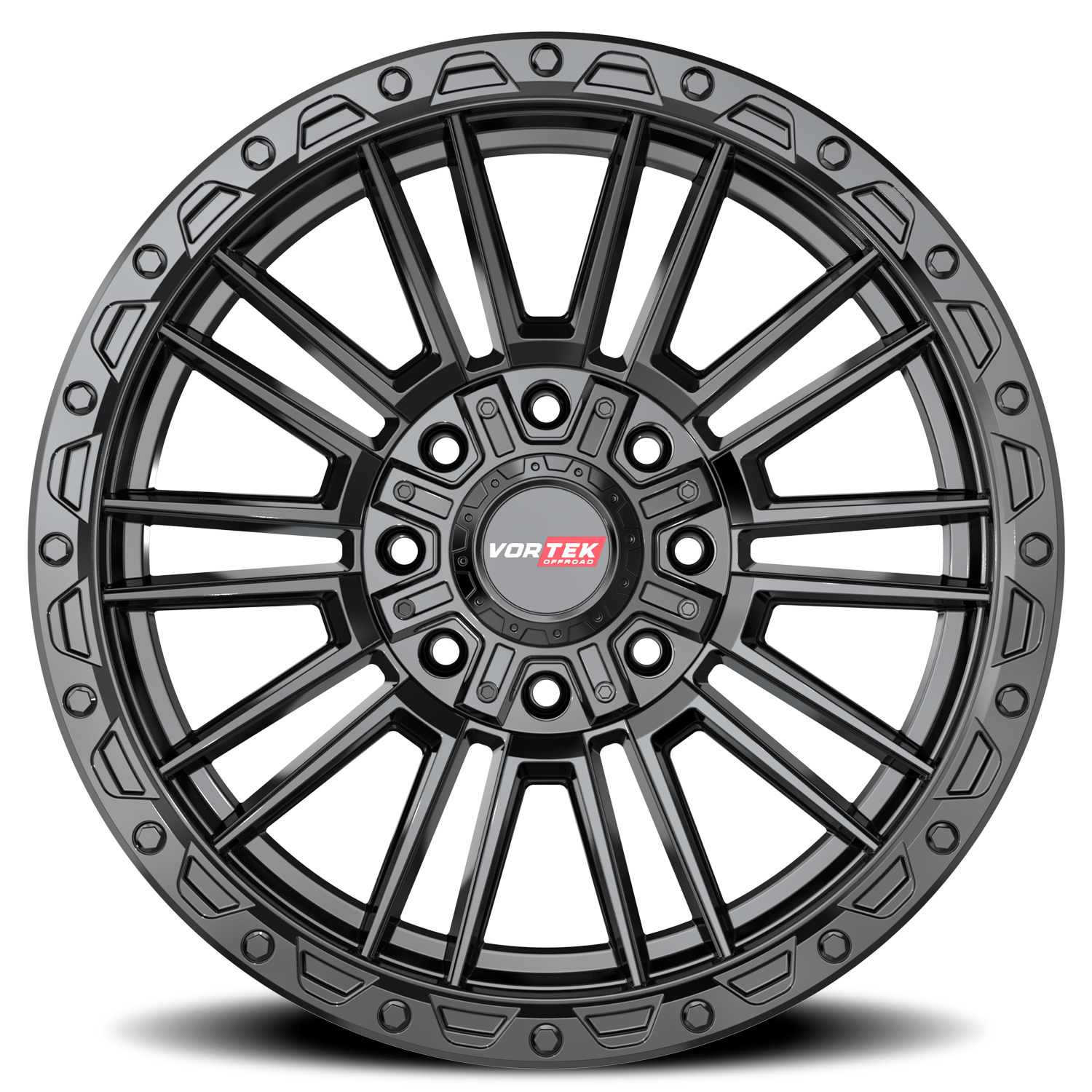 VORTEK VRT-604 17X9 -12 8X165.1/8X170 SATIN BLACK