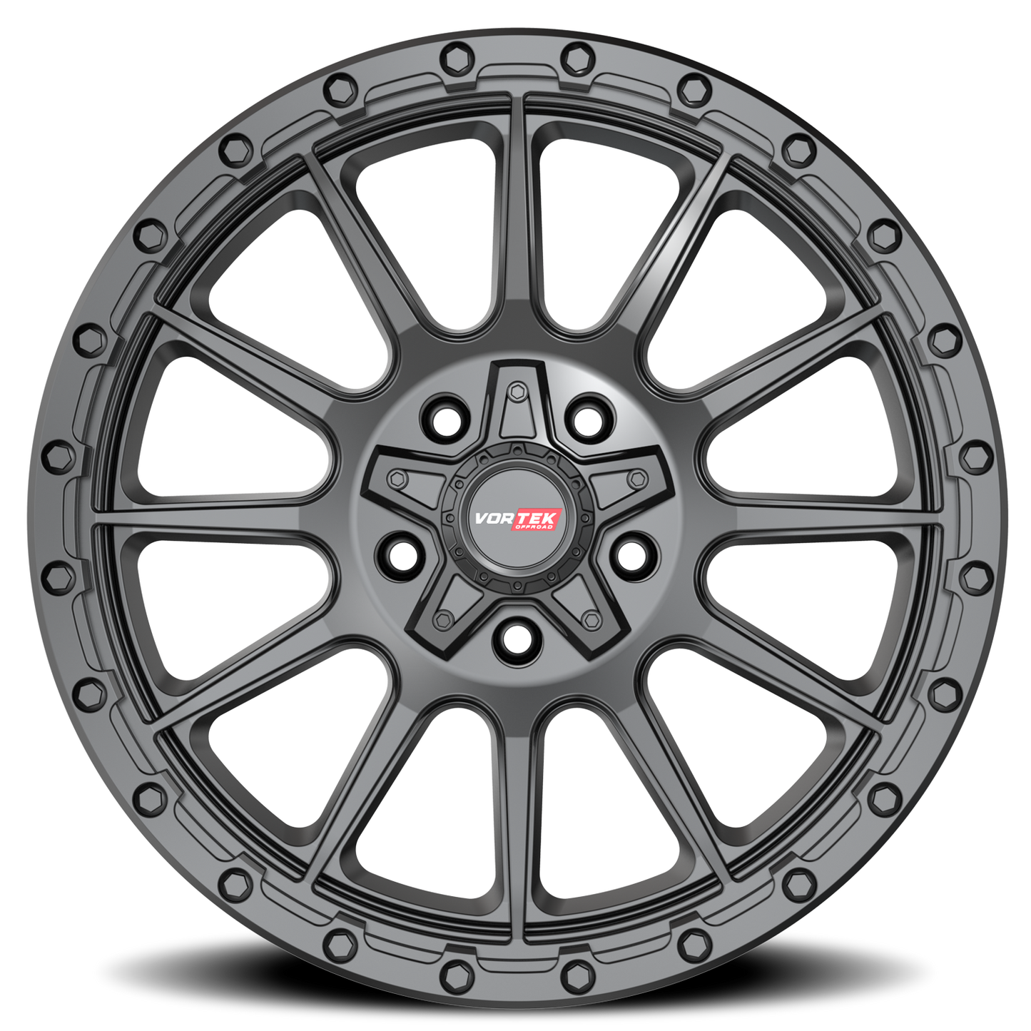 VORTEK VRT-606 17X9 0 5X127/5X139.7 MATTE BLACK