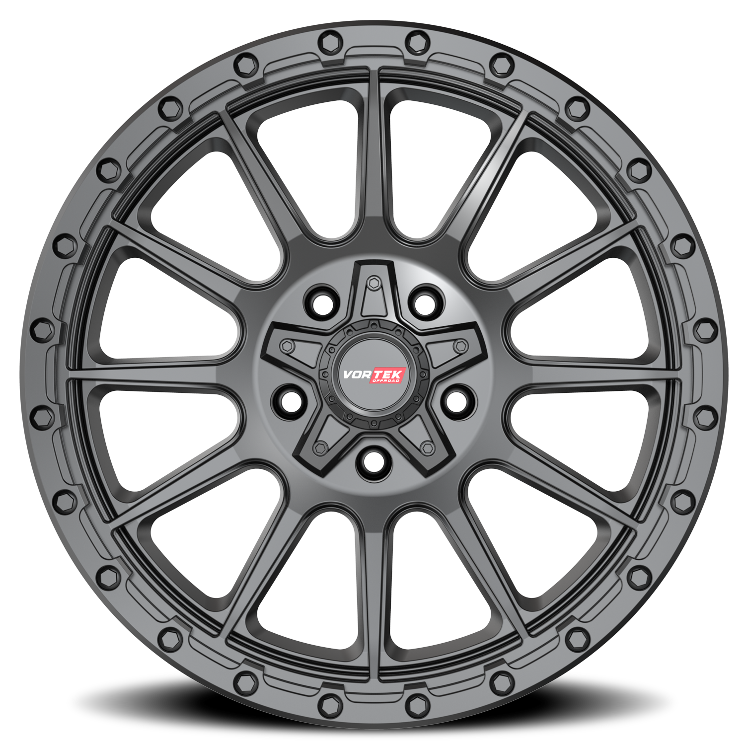 VORTEK VRT-606 17X9 0 5X127/5X139.7 MATTE BLACK