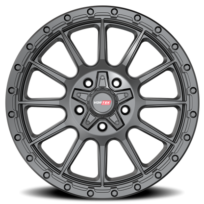 VORTEK VRT-606 18X9 -12 5X127/5X139.7 MATTE BLACK