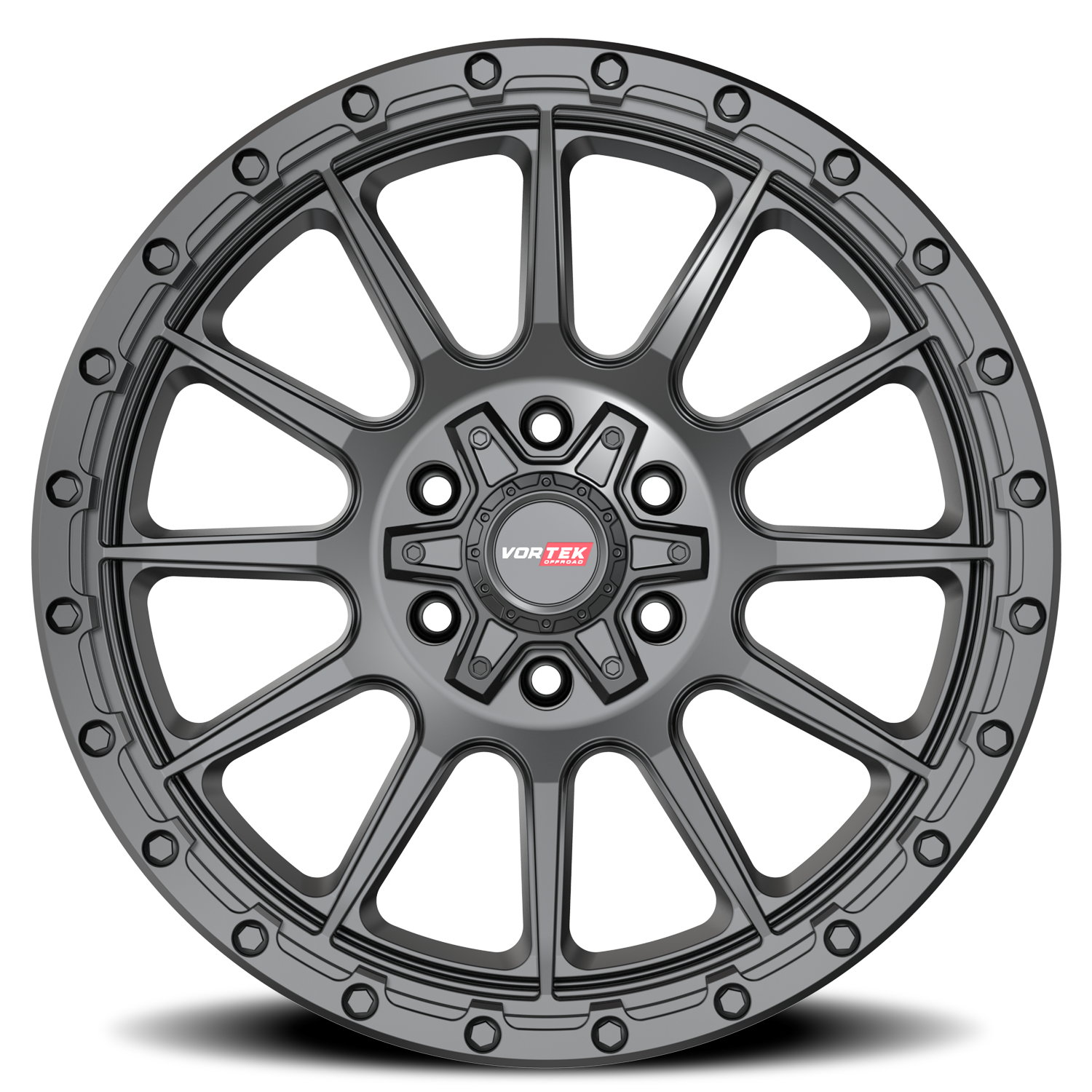 VORTEK VRT-606 17X9 0 6X120/6X139.7 MATTE BLACK
