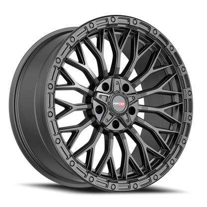 VORTEK VRT-607 17X9 -12 5X127/5X139.7 MATTE BLACK
