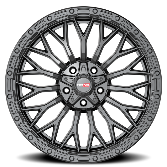 VORTEK VRT-607 17X9 -12 5X127/5X139.7 MATTE BLACK
