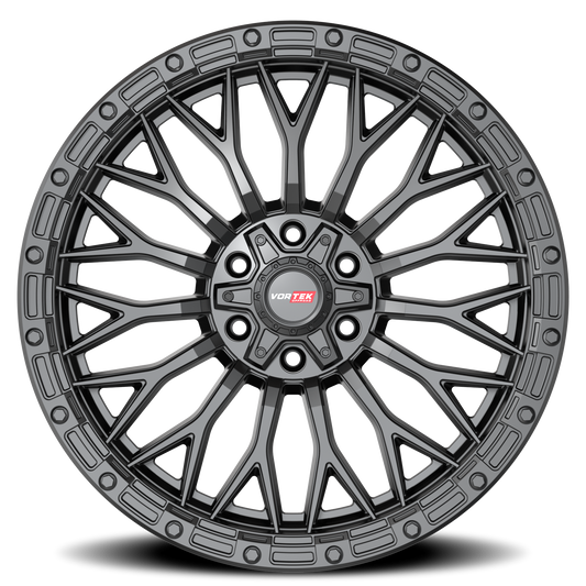 VORTEK VRT-607 17X9 -12 6X135/6X139.7 MATTE BLACK