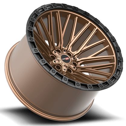 Vortek VRT-608-R 17x9 0 6x135/6x139.7 Matte Bronze With Black Bead Ring 608179570MZBR-R