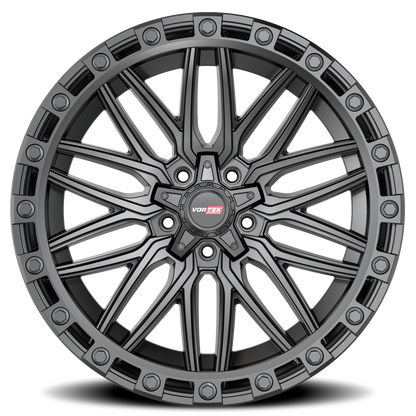 VORTEK VRT-608 20X10 -12 5X127/5X139.7 MATTE BLACK