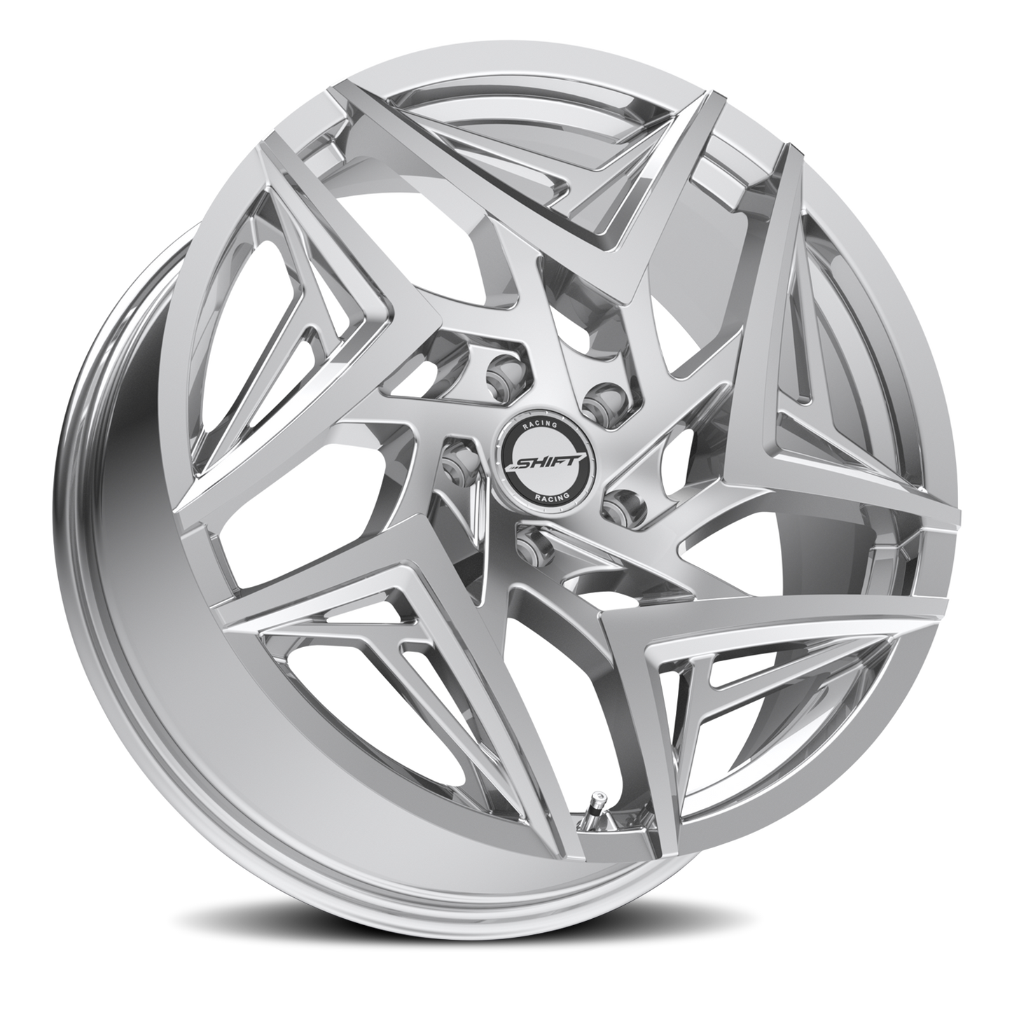 SHIFT H36 VALVE 20X8.5 35MM 5X114.3 CHROME | H3608551435C