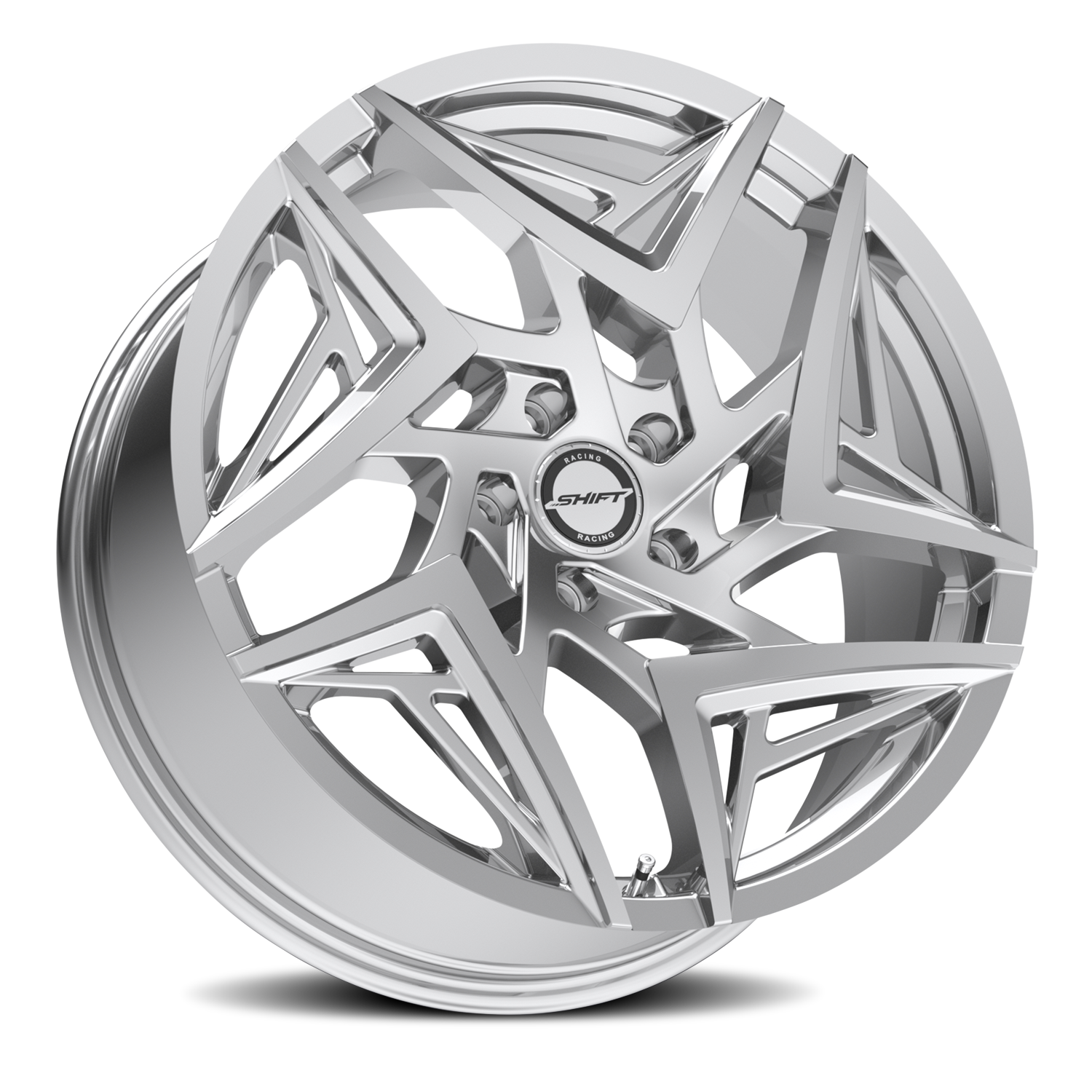 SHIFT H36 VALVE 20X8.5 35MM 5X114.3 CHROME | H3608551435C