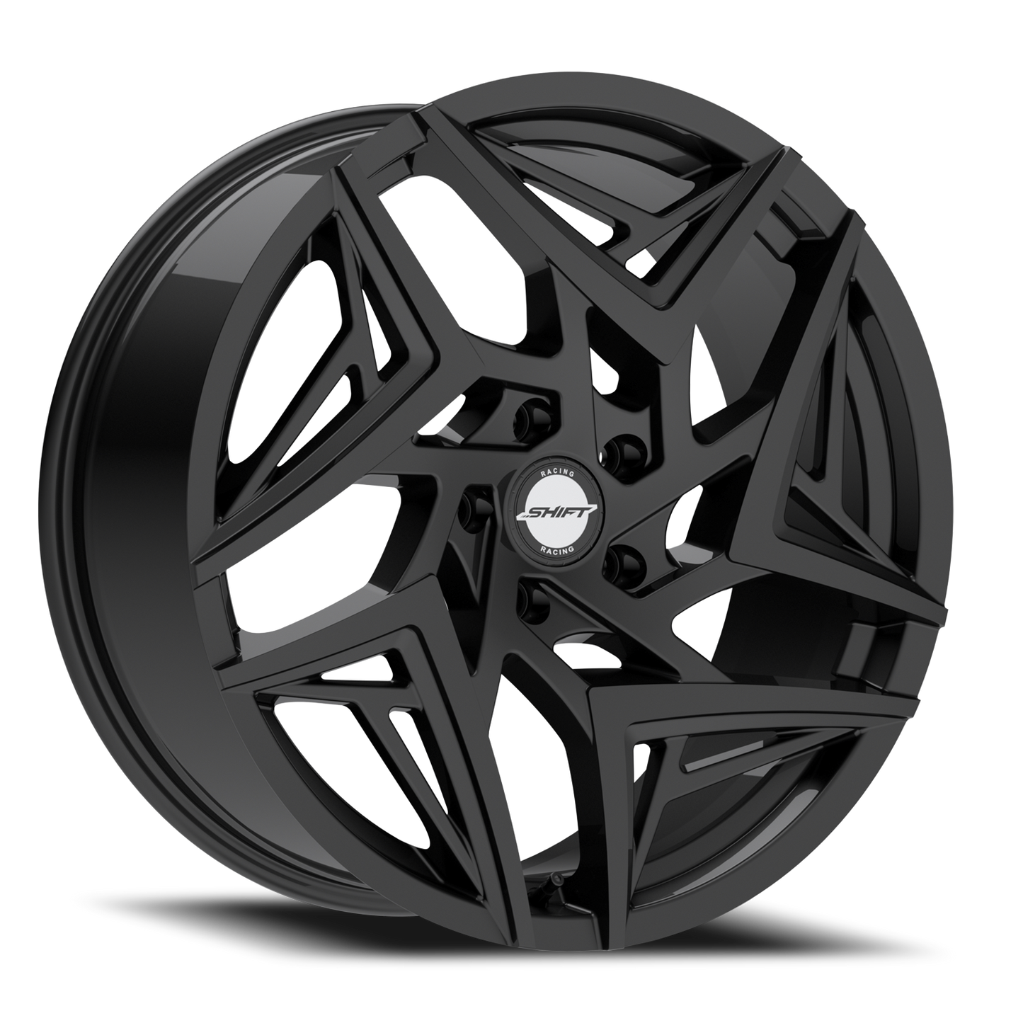 SHIFT H36 VALVE 18X8.5 35MM 5X114.3 ALL GLOSS BLACK | H3688551435GB