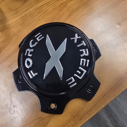 Xtreme Force Center Cap Black 20x10, 22x12, 24x14 6x135/139.7 (6x5.5)