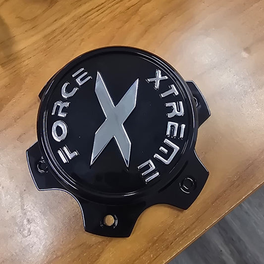 Xtreme Force Center Cap Black 20x10, 22x12, 24x14 6x135/139.7 (6x5.5)