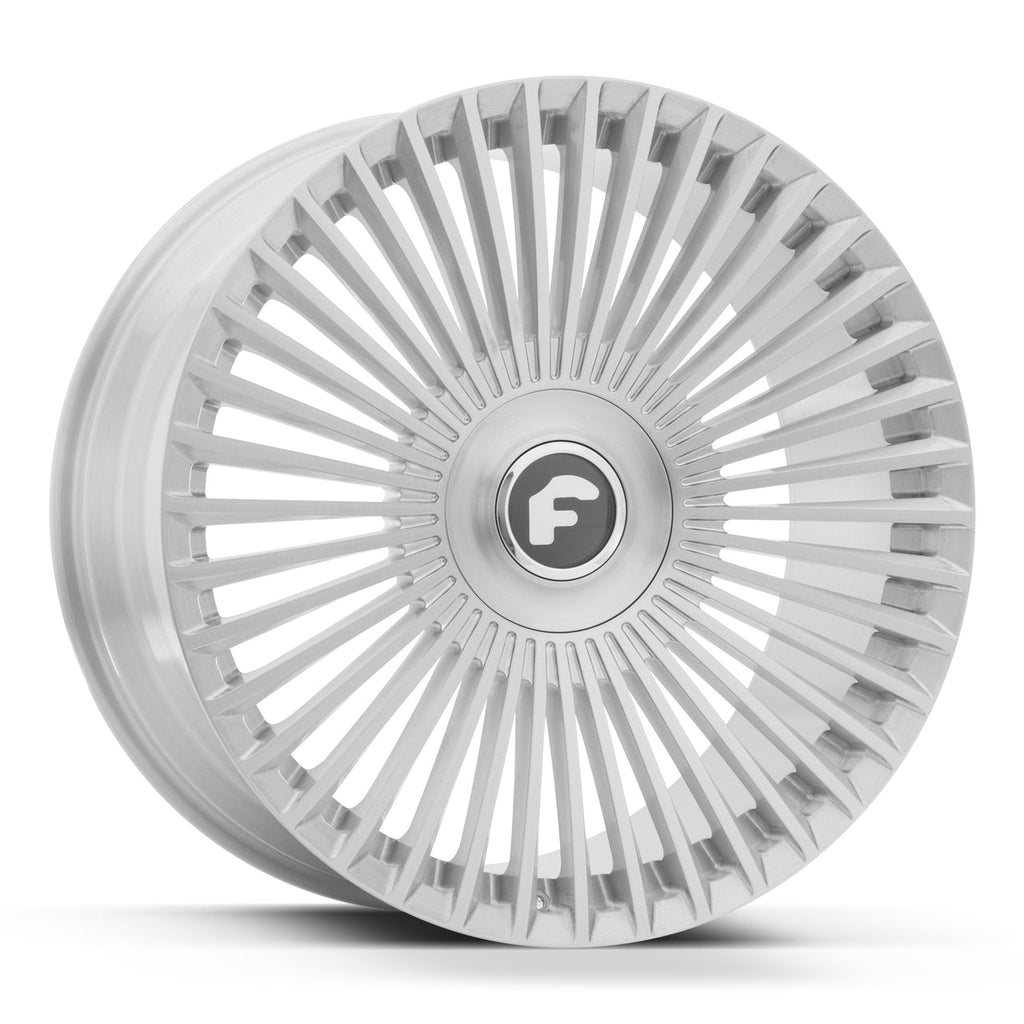 Set of 4 Staggered 24inch 5x112 Forgiato Trimestre-M Brushed - Mercedes S Class - BMW 7 Series