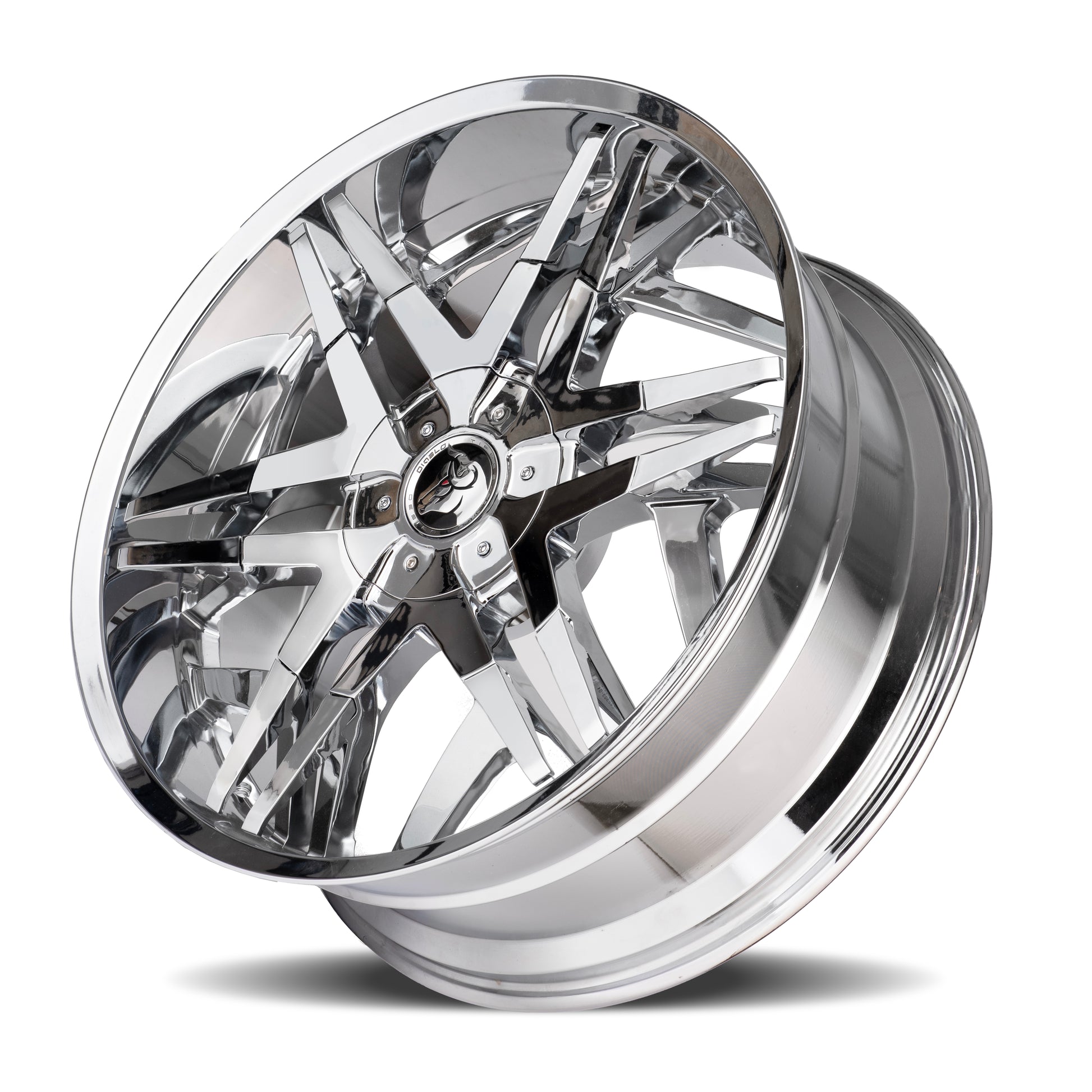 DIABLO TURBINE 24x10 Blank 35mm Chrome TURB-241BLNK3578