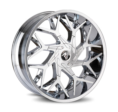 DIABLO MAGNEETO 26x10 Blank 30mm Chrome MAG-261BLNK3078