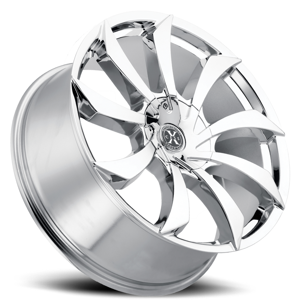 XCESS X01 X01 22X9 35MM 5X114.3/5X120 CHROME | X01250135