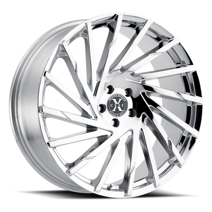 XCESS X02 X02 24X9.5 15MM 5X115 CHROME | X02451515