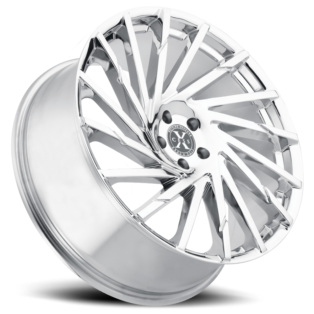 XCESS X02 X02 24X9.5 15MM 5X115 CHROME | X02451515