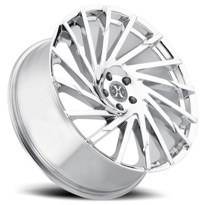 XCESS X02 X02 24X9.5 15MM 5X115 CHROME | X02451515