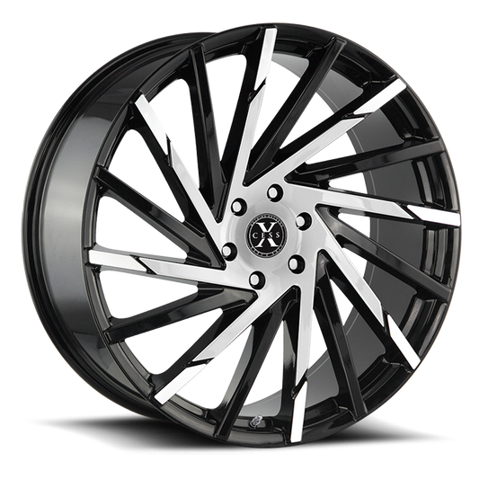 XCESS X02 X02 22X9 35MM 5X120 GLOSS BLACK MACHINED | X02252035GBM