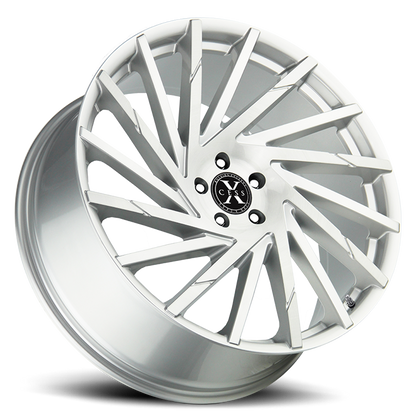 XCESS X02 X02 24X9.5 24MM 6X139.7 BRUSHED FACE SILVER | X02463924BFS