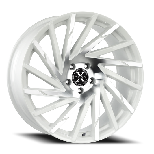 XCESS X02 X02 22X9 35MM 5X114.3 WHITE MACHINED | X02251435WM