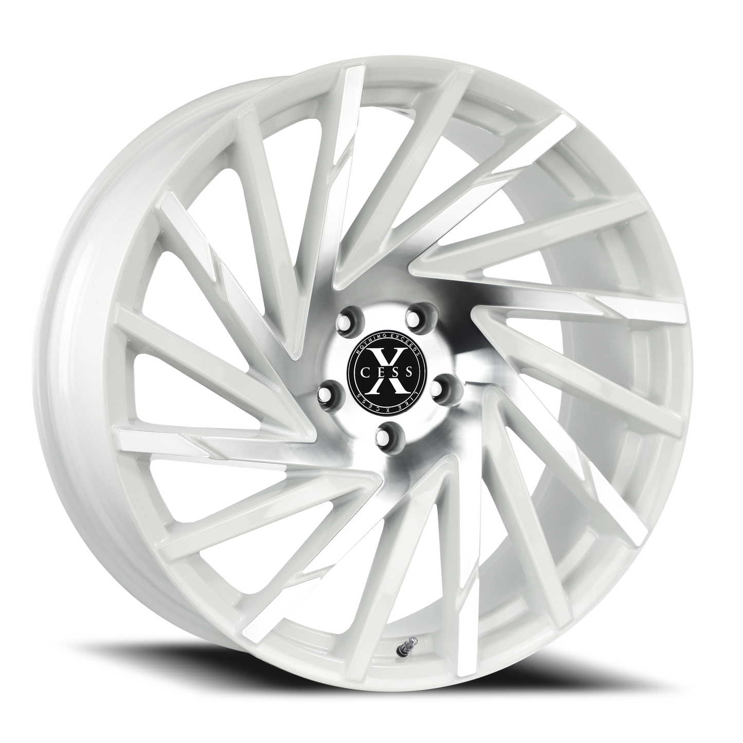 XCESS X02 X02 20X8.5 35MM 5X114.3 WHITE MACHINED | X02051435WM