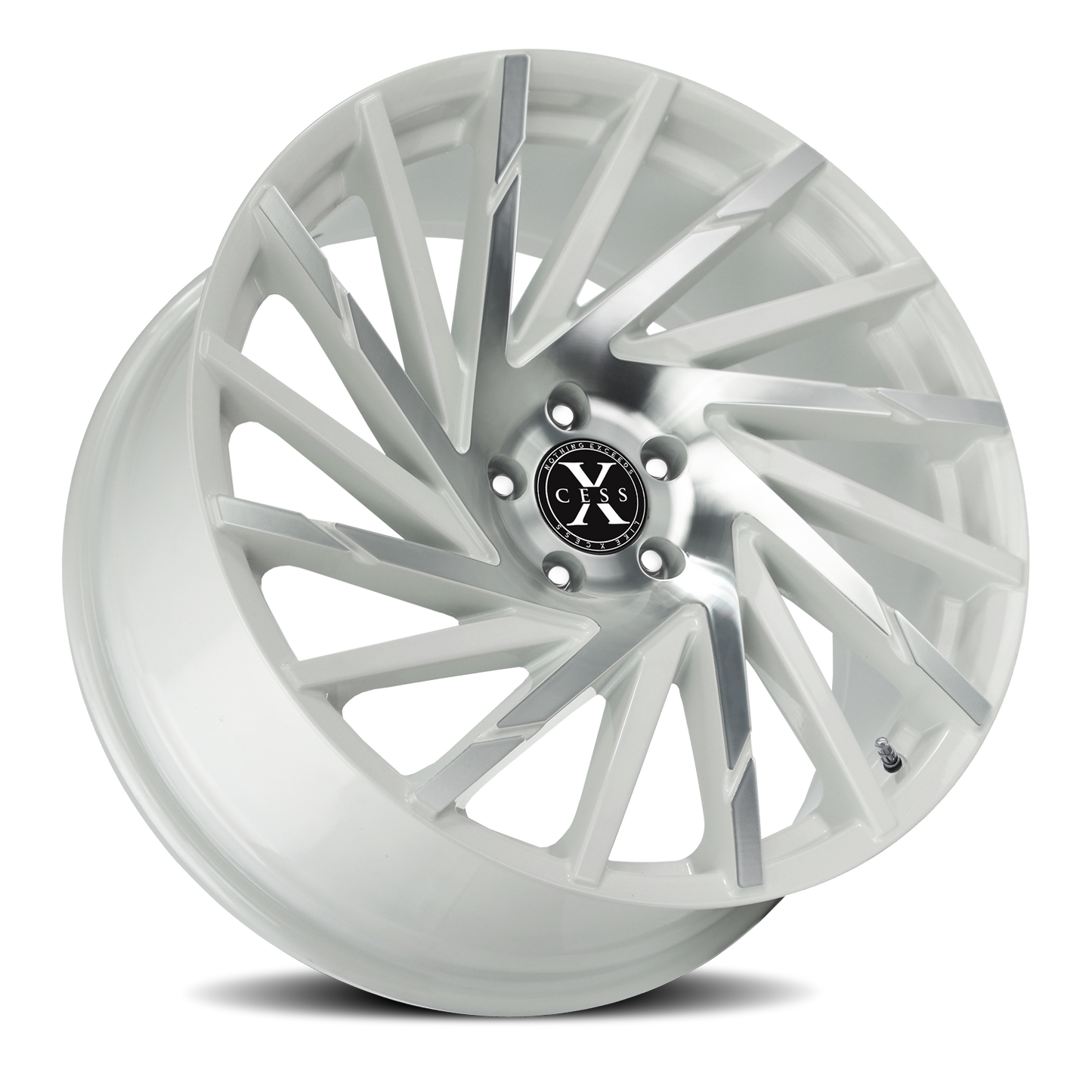 XCESS X02 X02 22X9 15MM 5X115 WHITE MACHINED | X02251515WM