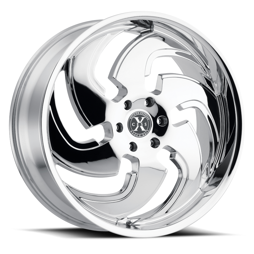 XCESS X03 X03 24X9.5 15MM 5X115 CHROME | X03451515
