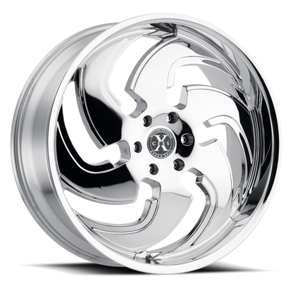 XCESS X03 X03 24X9.5 15MM 5X115 CHROME | X03451515