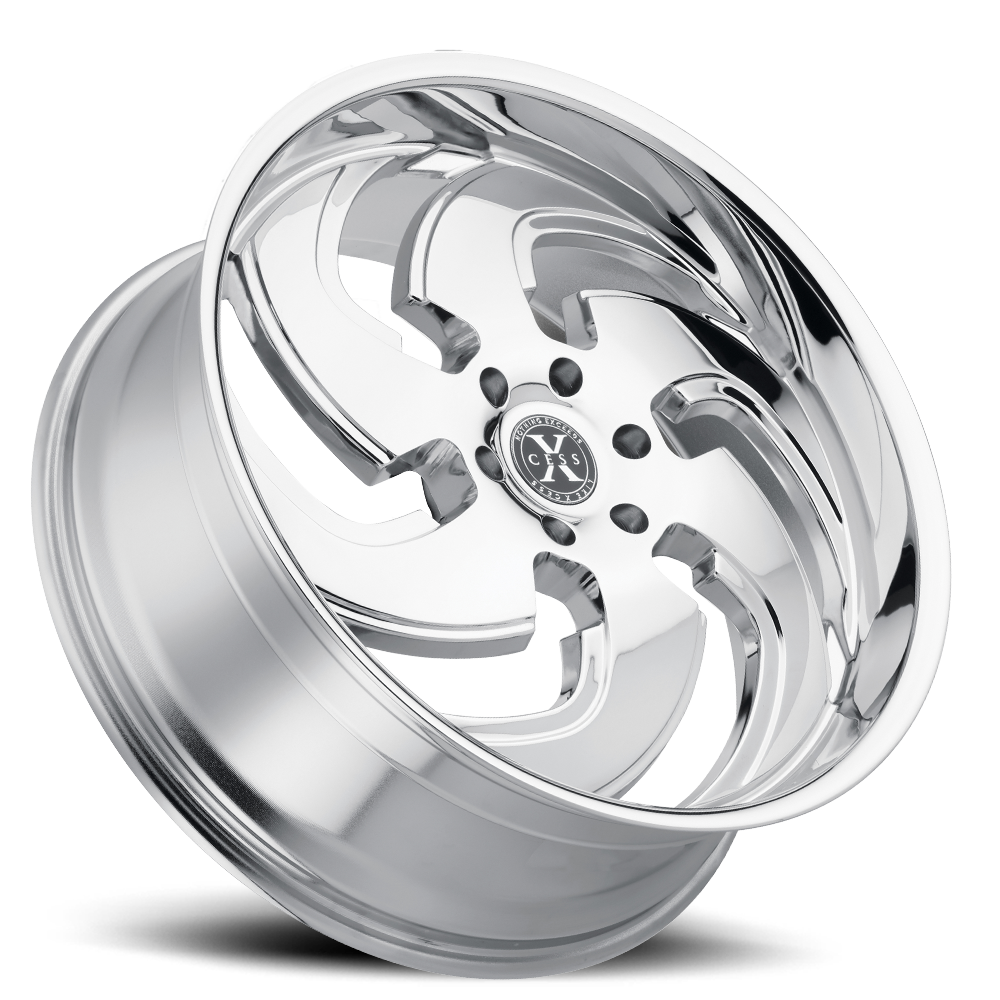 XCESS X03 X03 24X9.5 15MM 5X115 CHROME | X03451515
