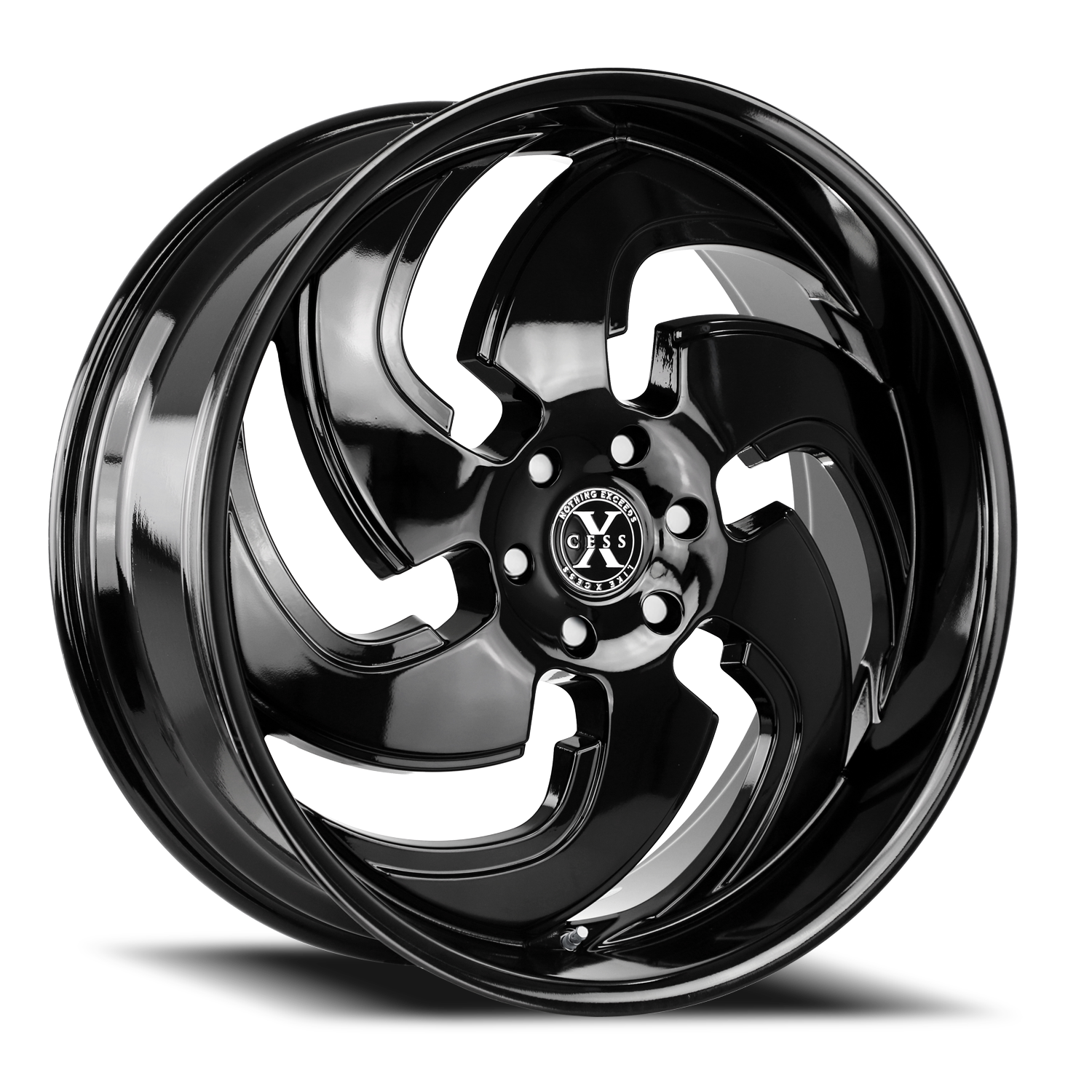 XCESS X03 X03 24X9.5 24MM 6X139.7 ALL GLOSS BLACK | X03463924GB