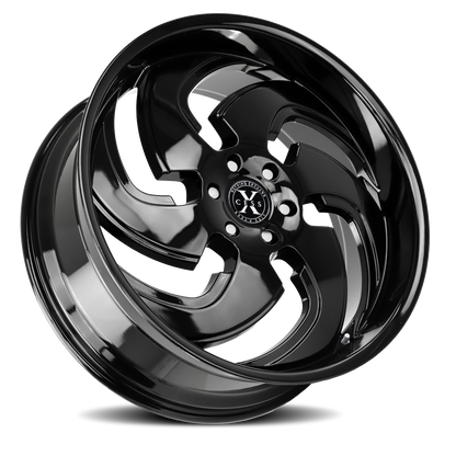 XCESS X03 X03 24X9.5 24MM 6X139.7 ALL GLOSS BLACK | X03463924GB