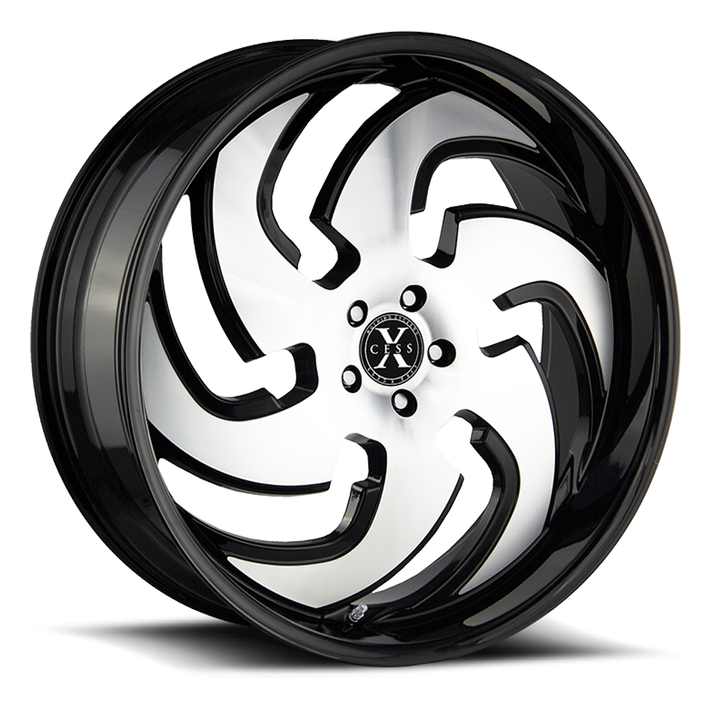 XCESS X03 X03 22X9 24MM 6X139.7 GLOSS BLACK MACHINED | X03263924GBM