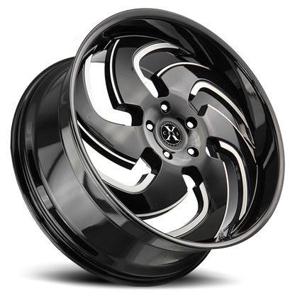 XCESS X03 X03 22X9 15MM 5X115 GLOSS BLACK MILLED | X03251515GBML