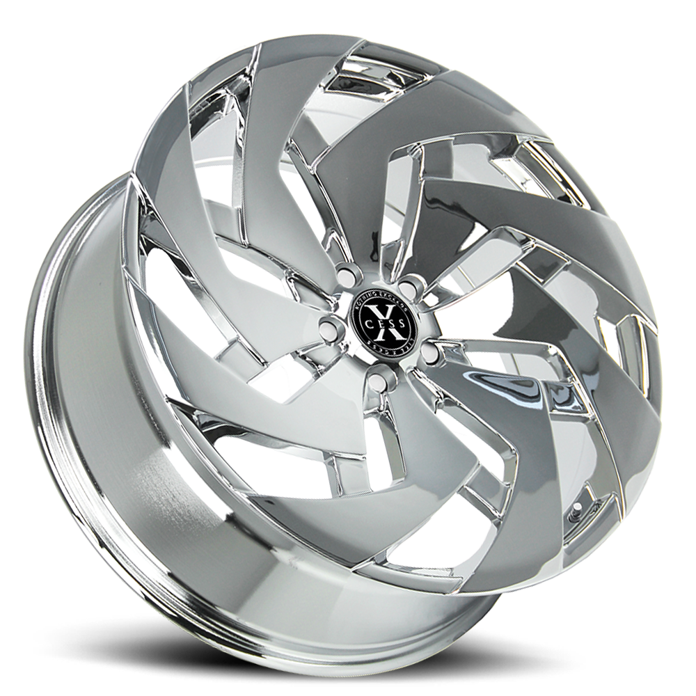 XCESS X04 X04 24X10 24MM 6X139.7 CHROME | X04463924