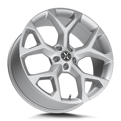 XCESS X05 5 FLAKE 22X9 35MM BLANK SILVER MACHINED | X0529000035SM