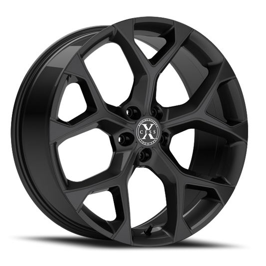 XCESS X05 5 FLAKE 20X8.5 35MM 5X108 ALL GLOSS BLACK | X05050835GB