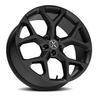 XCESS X05 5 FLAKE 24X9 15MM 5X115 ALL GLOSS BLACK | X0549051515GB