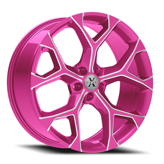 XCESS X05 5 FLAKE 20X8.5 35MM 5X114.3 CANDY PINK MILLED | X05051435PKML