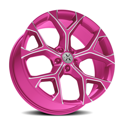 XCESS X05 5 FLAKE 20X8.5 35MM 5X114.3 CANDY PINK MILLED | X05051435PKML