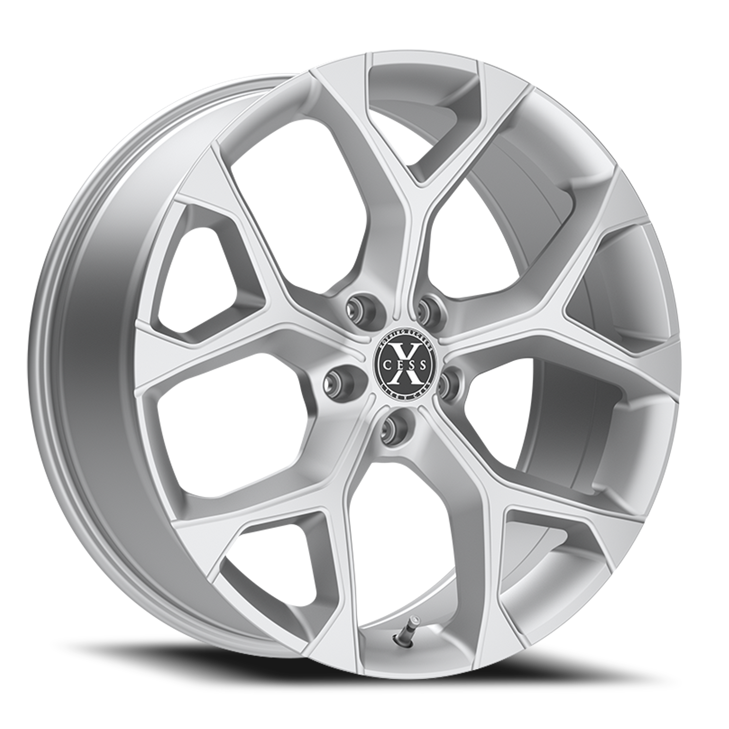 XCESS X05 5 FLAKE 22X9 35MM 5X112 SILVER MACHINED | X0529051235SM